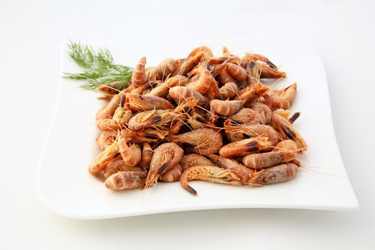 Assiette de crevettes