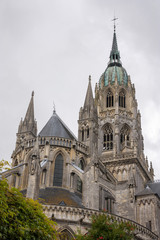 Fototapeta na wymiar Bayeux Cathedral - Normandia