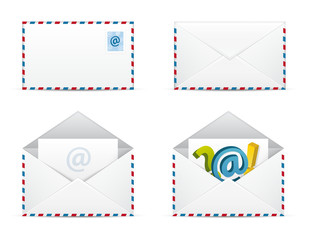 Newsletter Icons Vector Set