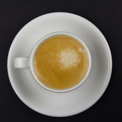 Cup of espresso coffee