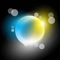 Ball background vector