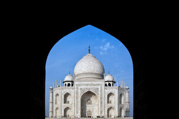 Obraz premium Taj Mahal In Frame