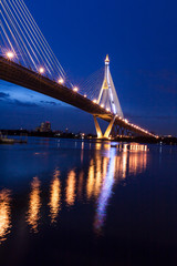 Obraz premium Bhumibol Bridge in Thailand