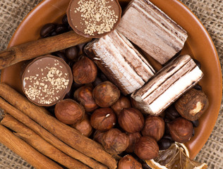 Ingredients background