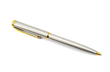 Pen silver-gold