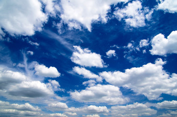white clouds