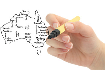 australia word cloud