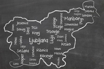 slovenia word cloud