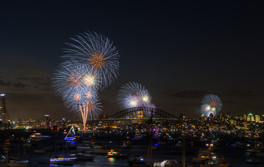 Fireworks Sydney new year eve 2013