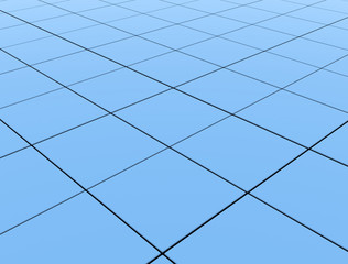 Blue tile background