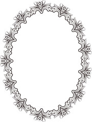frame oval