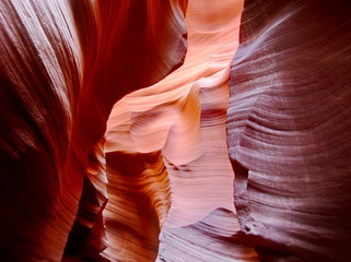 Abstract curves of Antelope Canyon