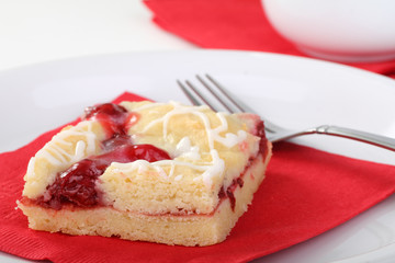 Cherry Fruit Bar Closeup