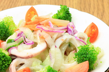 marinade of the cuttlefish