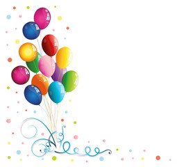 Luftballons, Karneval, Geburtstag, Silvester, party