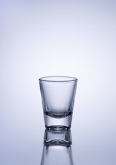 Glass of vodka