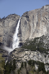 Obraz premium Yosemite National Park waterfall