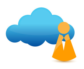 Cloud computing icon