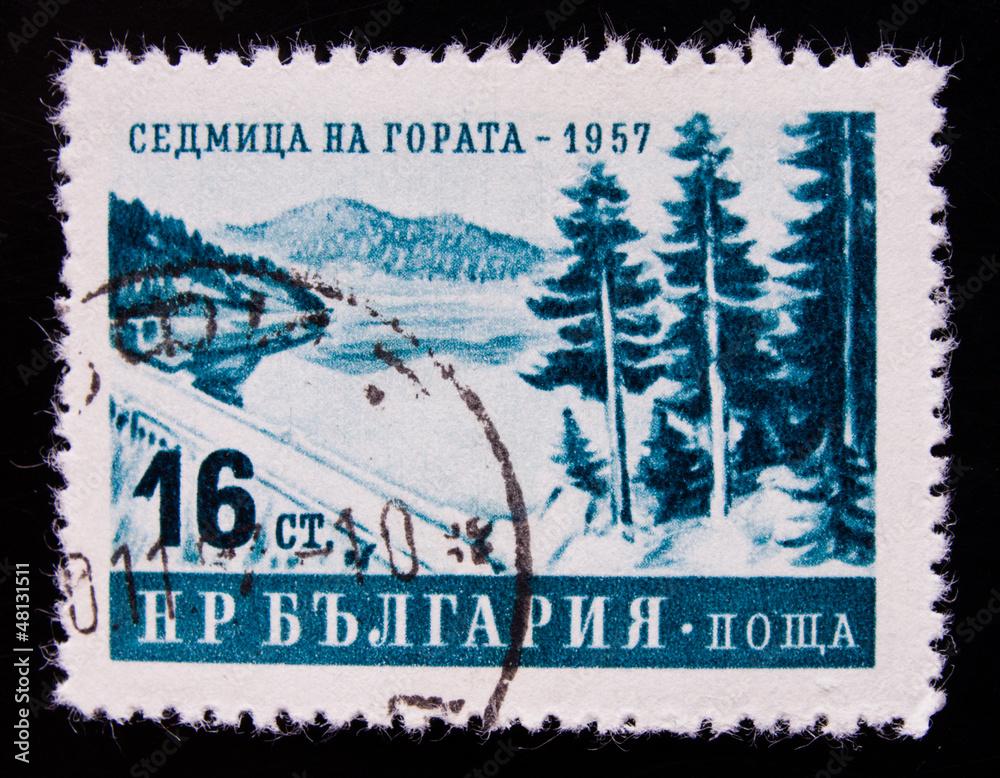 Sticker Postage stamp