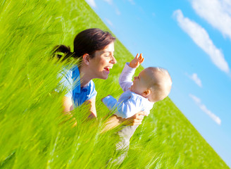 mama mit kind