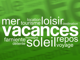 vacances - mots-clé