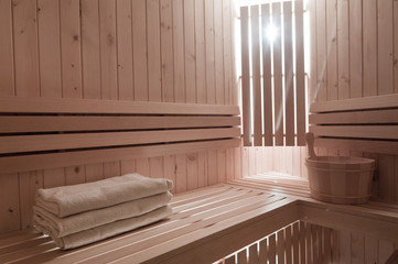 Fototapeta na wymiar luxury sauna