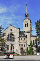 Fototapeta na wymiar Katowice Stadtkirche