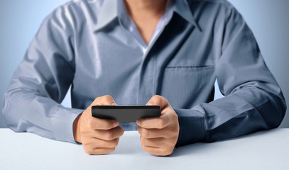 Shopping on Modern mobile phone