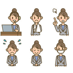 ビジネスウーマン　FW01　上半身　04