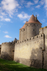 Fototapeta na wymiar Carcassonne Zamek