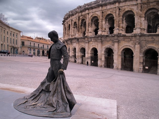 Fototapeta premium Roman Coliseum - Nimes, France