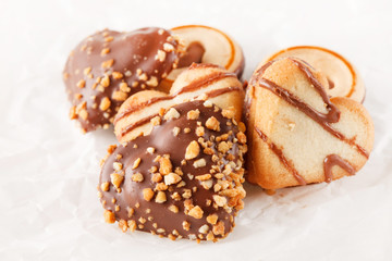 heart cookies