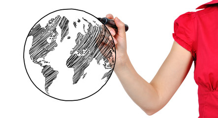 drawing earth © vetkit