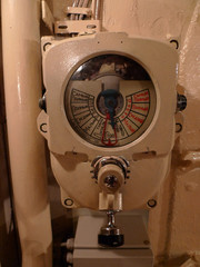 Naklejka premium vintage ship instrument