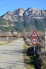 Señales en la carretera