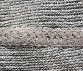 background of knitted fabrics