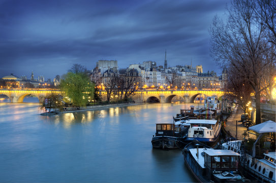Fototapeta Paris, Ile de la cité - France