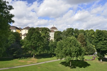 Fototapeta na wymiar castle park, Ludwigsburg