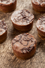 Mini chocolate Cheesecakes