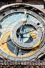 Fototapeta na wymiar Horloge at Old Town Square, Prague, Czech Republic