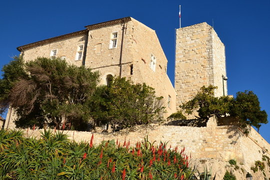France, c&ocirc;te d'azur,  Antibes, Mus&eacute;e Picasso, ch&acirc;teau Grimaldi