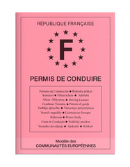 Fototapeta premium Ancien Permis de conduire
