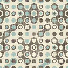abstract retro pattern in blue grey and brown