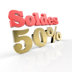 Soldes 50%