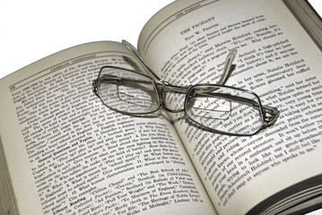 Trifocals on a Book