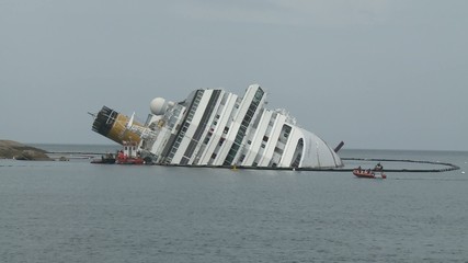 Naufragio Costa Concordia Isola del Giglio
