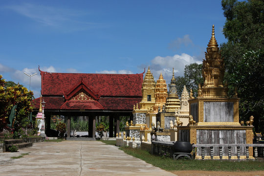 Stupas et Pagode