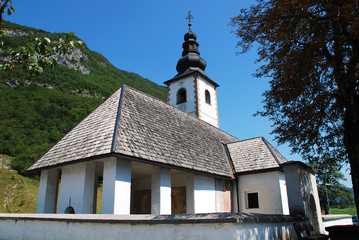 Fototapeta na wymiar Saint Pavel's Church, Stara Fuzina