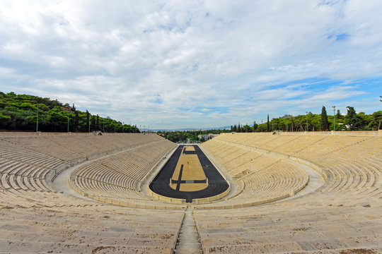 The old Panathenaic stadium in Athens