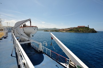 Arrivo a Portoferraio